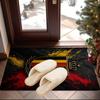 Belgian Football Association Emblem Area Rug Office rug, Chair Rug, Decor Carpet Livingroom bedroom Mat, Large Size Fan gifts Christmas gifts
