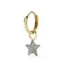 Stylish Copper Star Drop Earrings Set For Women Elegant And Fashionable Jewelry