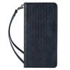 Magnet Strap Case Etui Do Samsung Galaxy S22 Ultra Pokrowiec Portfel + Mini Smycz Zawieszka Niebieski