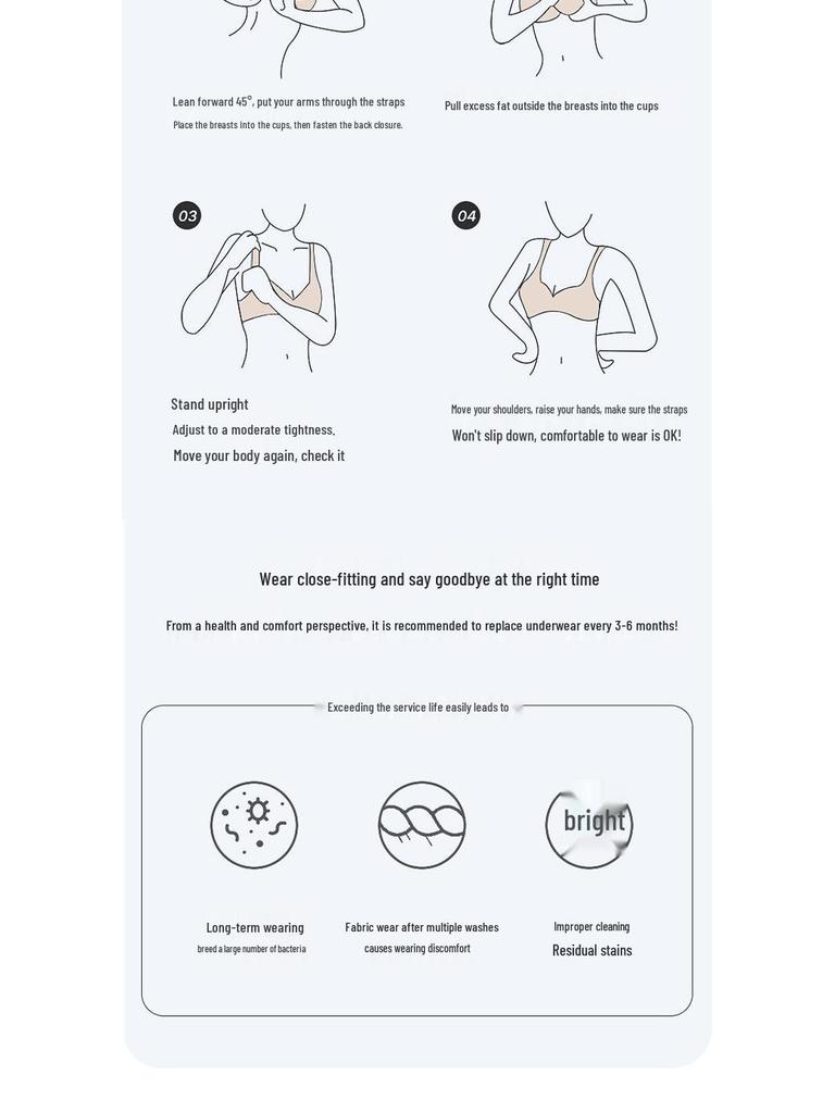 3D Stereoscopic Seamless Lift Bra - Cloud-Like Comfort for Women