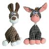 Buy 1 Get 1 FREE! Surprise Gift Durable Squeaky Plush Dog Chew Toy for Aggressive Chewers Interactive Teeth Cleaning Pet Toy