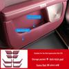 Suitable for 26 NIO 3rd Gen ES8 Models: Car Door Kick Panels & Interior Protection Mats