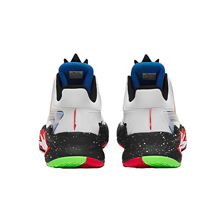 Anta Kids Cement Nemesis Non-Slip Wear-Resistant Mid-Top Basketball Shoes Kids basketball shoes 312241112-1