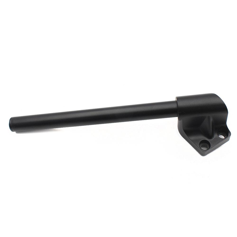 Split Handlebar Handle Bar For KAWASAKI Ninja 300 300R 250 250R EX250 Motorcycle Black Aluminum