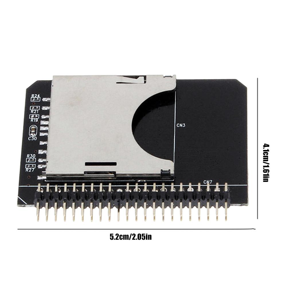 

Карта пам яті SSD на 3,5 44-контактний адаптер IDE, велика друкована плата SD-3.5 IDE, захищений цифровий конвертер, 5 В, модуль SD-карти на IDE3.5, 44-контактний