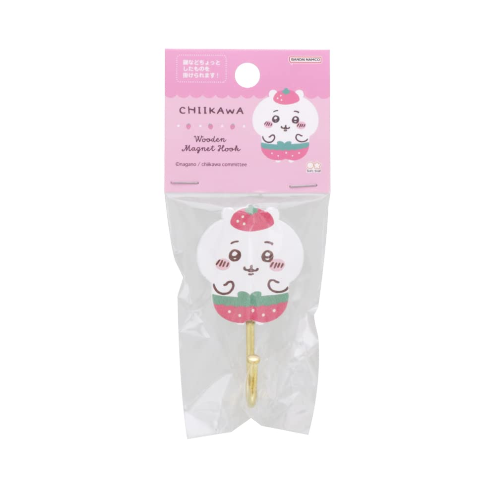 Sunstar Stationery Chiikawa Wooden Magnetic S3622860 Hook, Chiikawa,