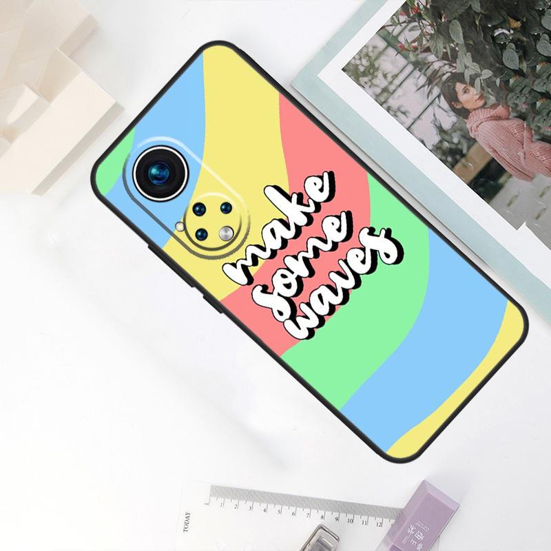 Surf Beachy Blue Summer Collage For Honor Magic 7 Lite 6 8 Pro Case For Honor X9d X9a X9b X9c X8c X8b 200 400 50 70 90 Win RT