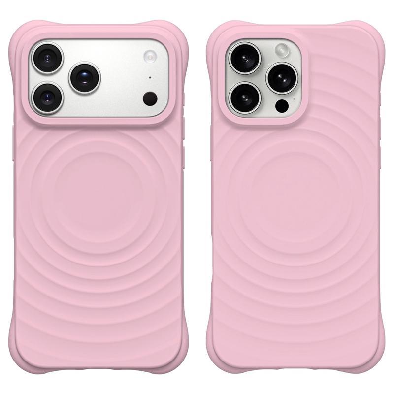 Original Liquid Silicone Water Ripple Magnetic Case For iPhone 17 Air 16 15 14 13 12 11 Pro Max Plus Wireless Charging Cover