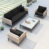 1pc 1/2/3 Seater Elastic Outdoor Courtyard Cushion Cover, Cushion Cover To Replace Courtyard Furniture Sofa Cover, Washable Furniture Protective Cover