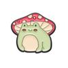 Brooch Pin, Frog Mushroom Design Lapel Pin, Enamel Glaze Bright Color Badge with Standard Safety Pin, Versatile Badge for Clothing Bags Hats Shoes