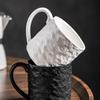 High-color Cup Home Water Cup Ceramic Couple Mug Large Capacity Coffee Mug Tea Cup Premium Feeling Niche Mugs