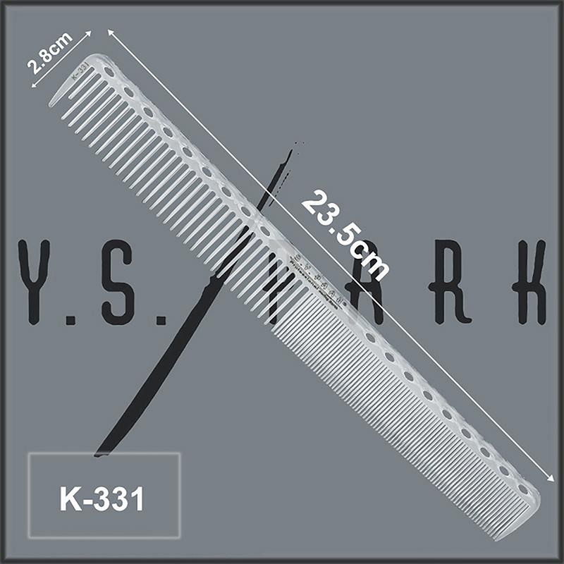 Transparent Salon Hair Comb With Professional Barber Hairdressing Scale Comb