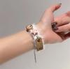 Unique Handcrafted Turquoise Alloy Bracelet Delightful Cute Style Women For