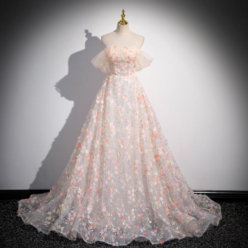 Evening dress dress female light luxury