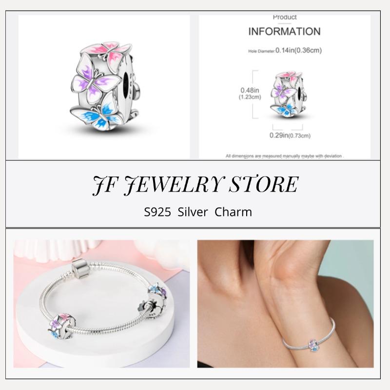 copper Charm Compatible With Bracelets Do It Yourself Jewellery Making Pink Zircon Authentic Red Blue Charm Bead Charms Ideal For Women Wedding Birthd