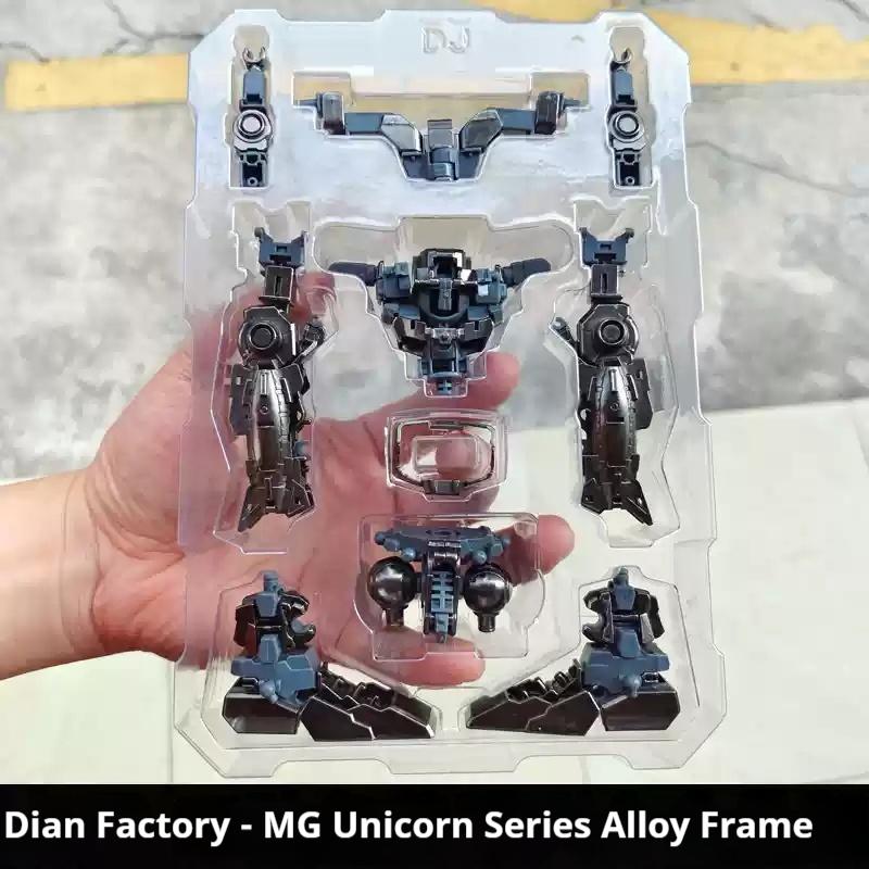 

Durable Dianchang Mg 1/100 Unicorn Mourning Banshee Phoenix Universal Alloy Skeleton Metal Parts Assembled Movable Model No model