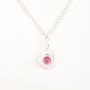 Pink Tourmaline Gemstone 925 Sterling Silver Jewelry Handmade Designer Pendant CP-25-18