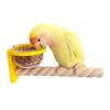 Wear-resistant Bird Cage Feeder Interactive Bird Perch Stand Parrot Standing Pole  For Cage