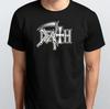 DEATH Graphic Print Unisex T-SHIRT S M L XL XXL 3 4 XL Black White