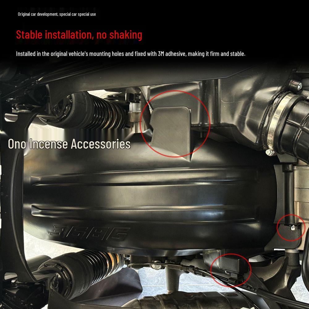 Zongshen 368G 24-25 Rear Mudguard: Expanded, Waterproof, Splash-proof Modification Accessory