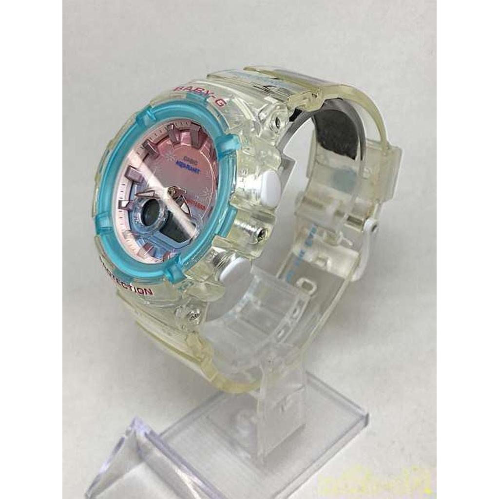 Used CASIO BGA-280AP-7AJR BABY-G Quartz Watch Aqua Planet Collaboration