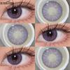 EYESHARE  1Pair Color Contact Lenses for Eyes Blue Eye Contacts Brown Natural Contact Lenses Gray Pupils Lens Yearly