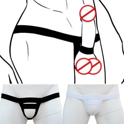 Slip da uomo sexy con retro a T Sissy Ring Lock perizoma intimo con perizoma