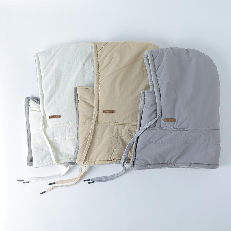 New scarf one-piece winter windproof velvet cycling child face protection warm windproof ski cap