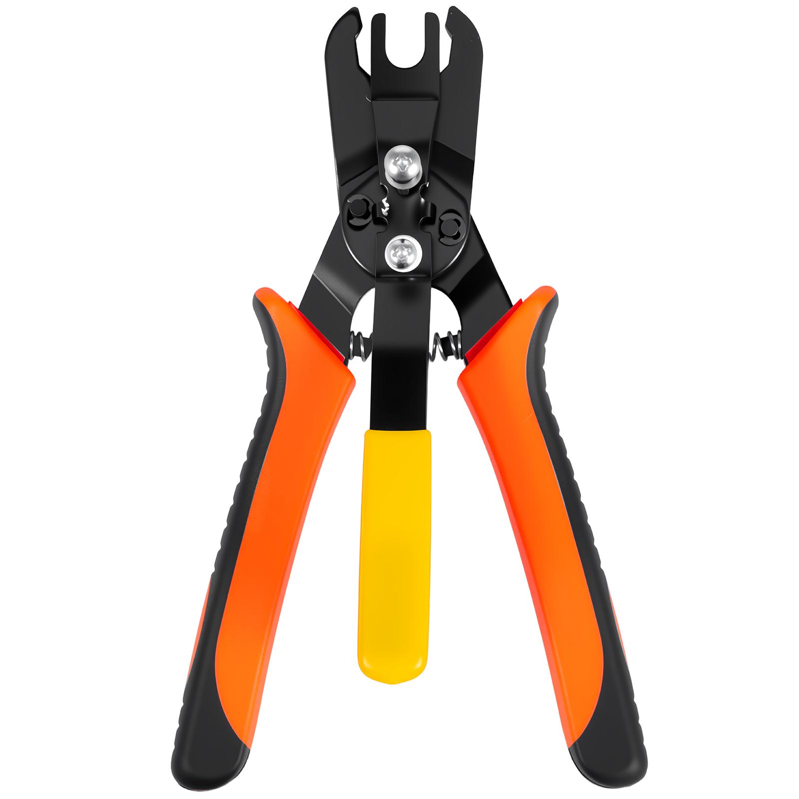 

1Pc Air Hose Connector Removal Tool Pneumatic Disconnect Tools Multi-purpose Push To Connect Removal Pliers for CPVC/PEX Tubing помаранчевий