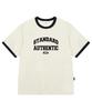 1989STANDARD Authentic Cool Cotton Ringer Short Sleeve (Srsstd-0007)