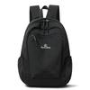 Colorblock Nylon Schulrucksack mit Reißverschlusstasche vorne Lässiger Leichter Tagesrucksack für den täglichen Gebrauch