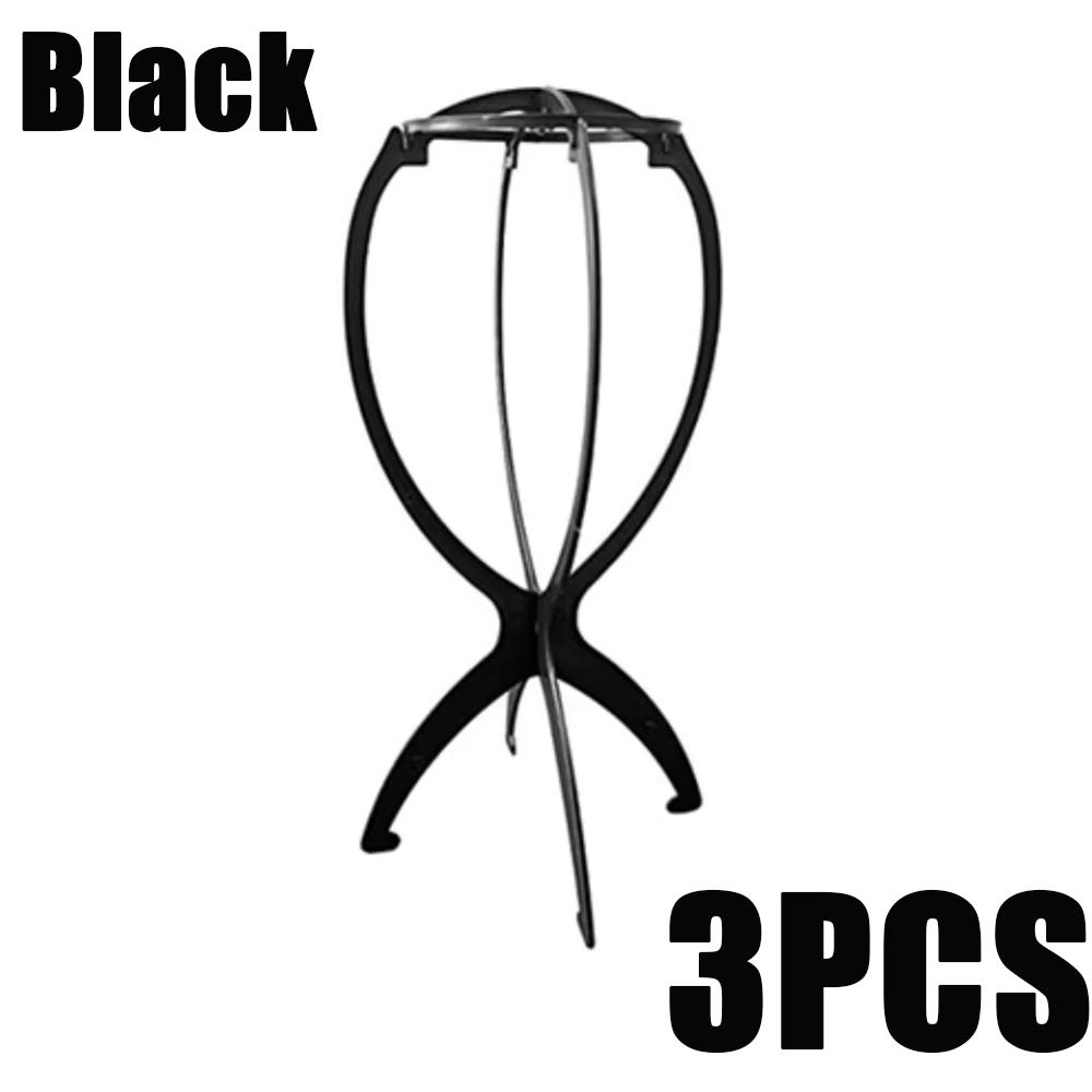 1/2/3 buc pliabil perucă suport plastic portabil pălărie display stand reglabil durabil frizerie modă model suport acasă salon utilizare