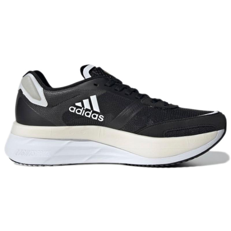 Adidas Adizero Boston 10 Black White Women's Sneakers H67515