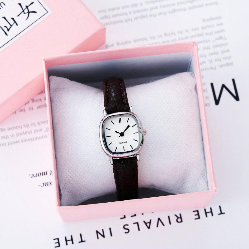 

Small Fresh Watch, Simple Trend Iron Chain Bracelet Style Casual Atmosphere Women S Watch
