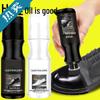 Colorless Liquid Shoe Polish & Care Oil with Integrated Brush