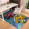 Bumblebee and Optimus Prime Printed Absorbent Washable Carpet, Non-Slip Bathroom Mats, Kitchen Rugs, Yoga Mat,Living Room Entrance, Camping Picnic Rug