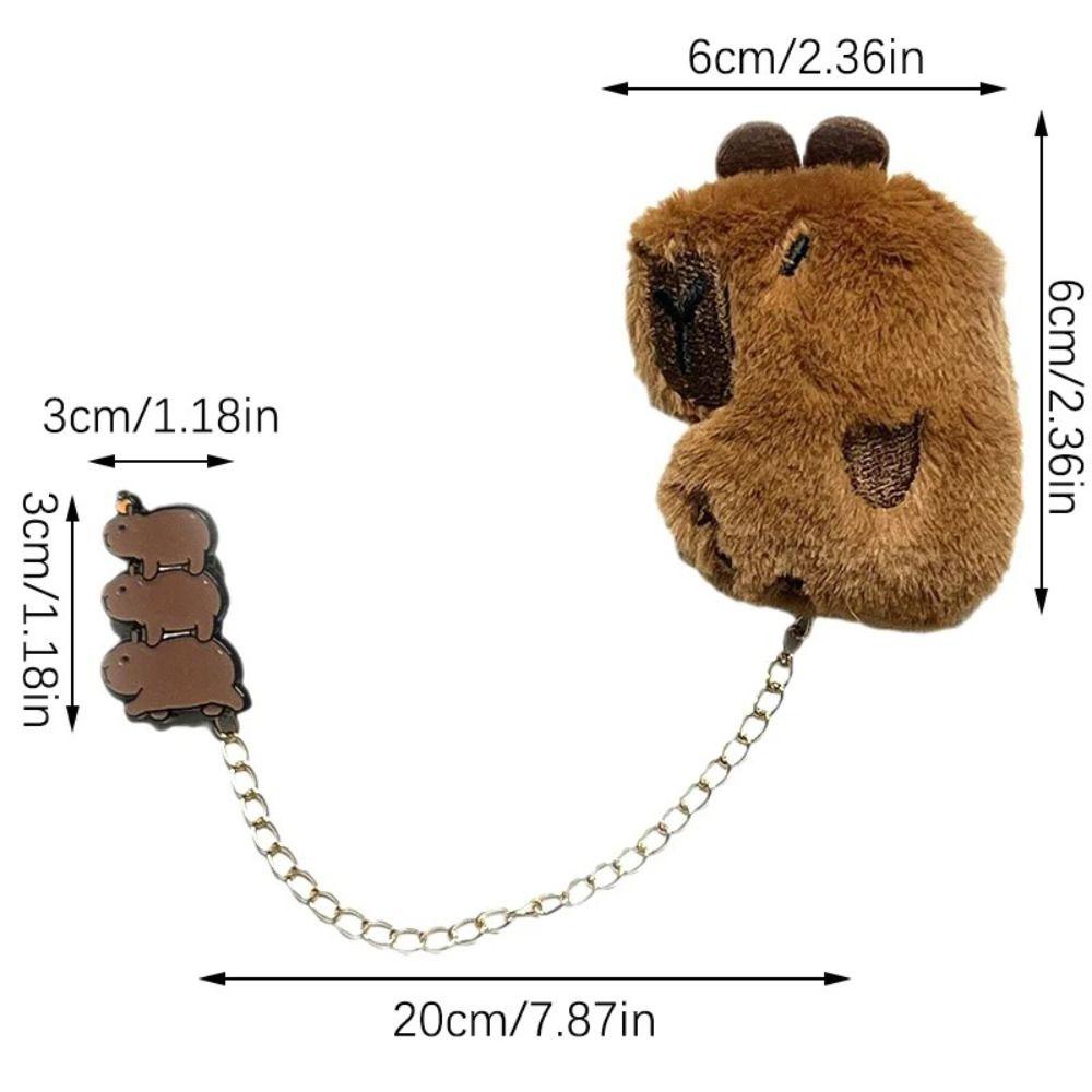 Lapel Star Capybara Brooch Kapibara Capibara Badge Cartoon Kapibara Pin Gift