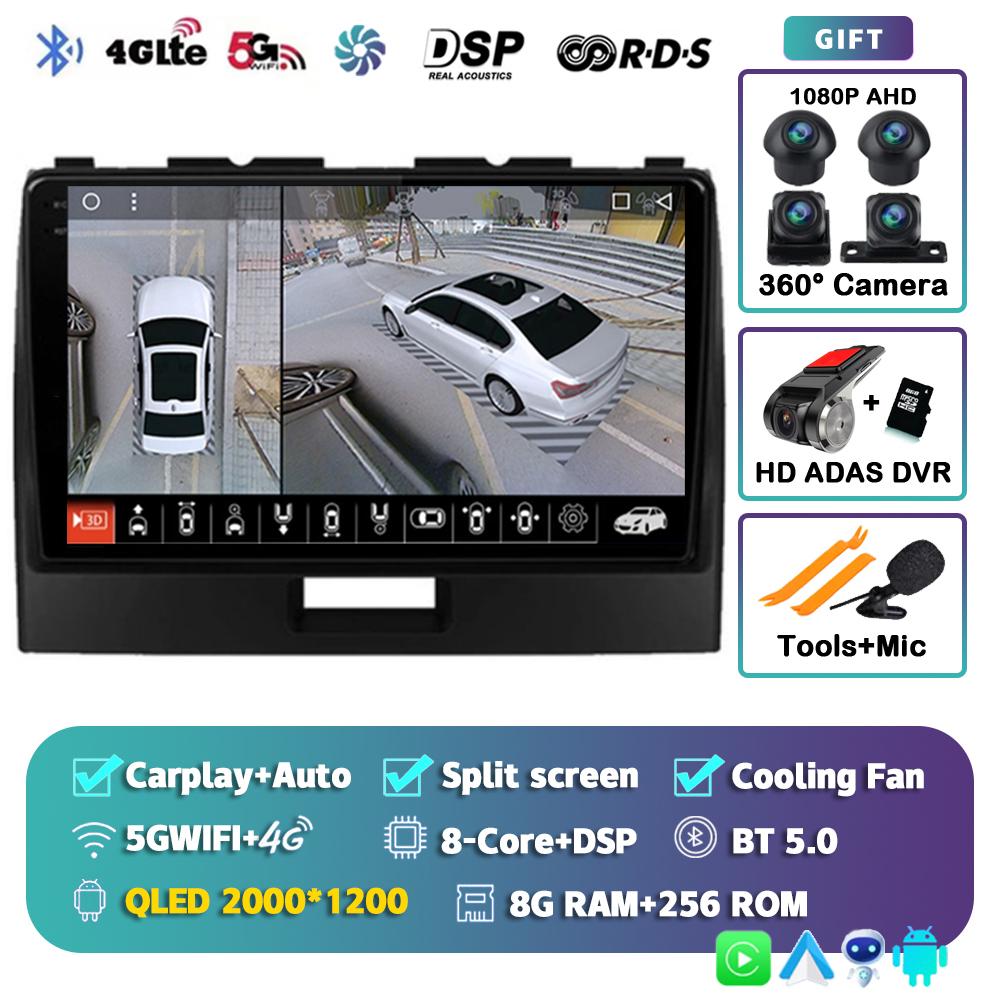 Android 14 Carplay Car Radio For Suzuki Wagon R 2010 2011 2012 2013 2014 2015 2016 2017 2018 GPS Multimedia Video Player Stereo