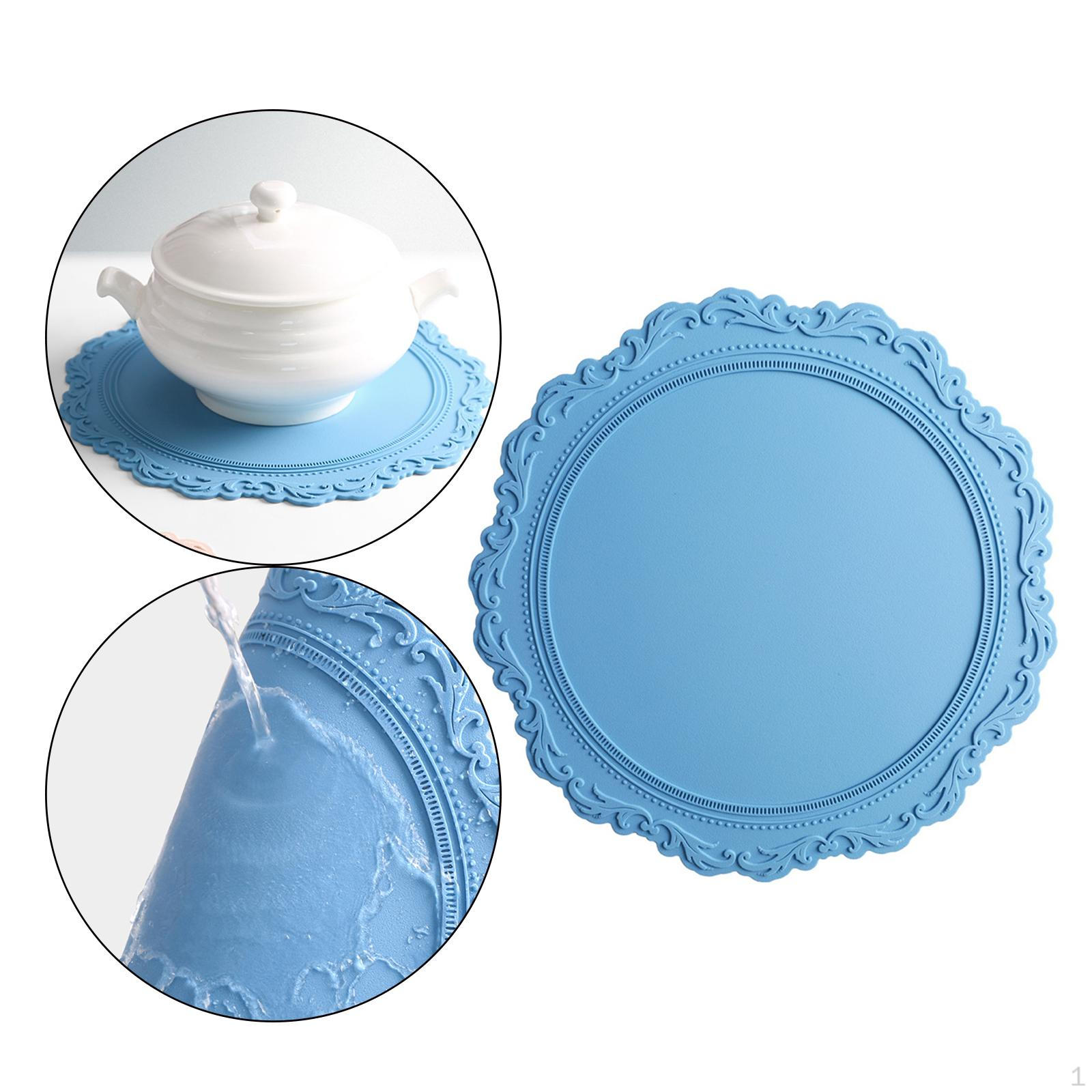 Elegant Table Placemats for Dining Room Decor - Set of 4