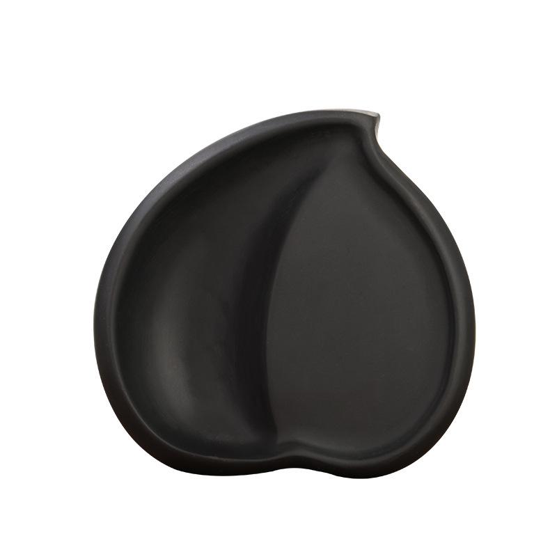 Peach Heart Inkstone - Anti-Drying Calligraphy & Chinese Painting Practice Tool