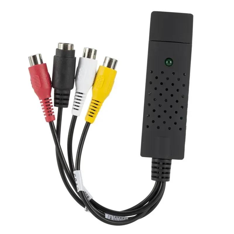 USB 2.0 VHS To DVD Converter Convert Analog Video To Digital Format Audio Video DVD VHS Record Capture Card Quality PC Adapter