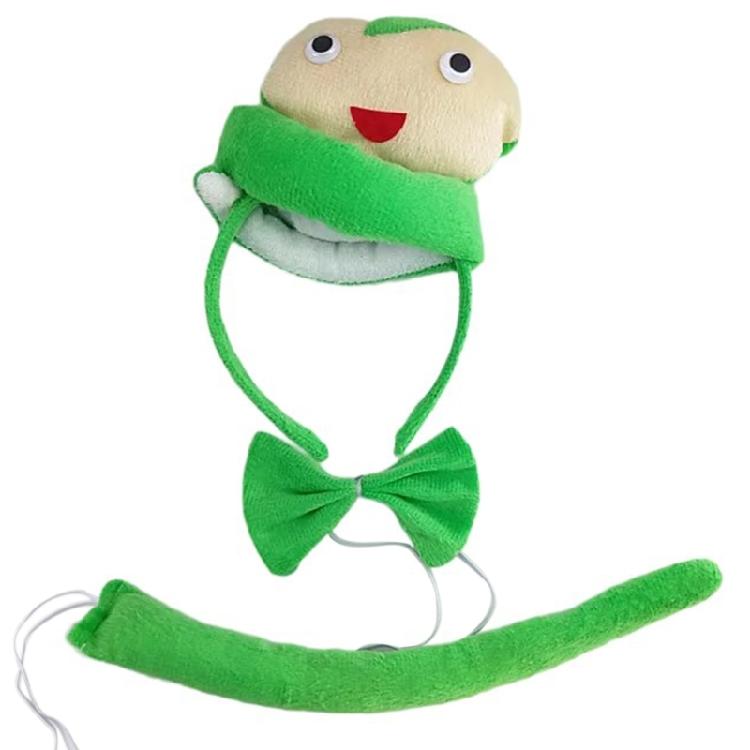 

Snake Hairband, Tail, Glove, and Bowtie for Kid Adult
