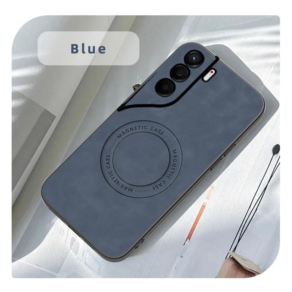 Premium Retro Leather Grain TPU Case for TECNO CAMON 40 Pro 4G,40 Pro 5G Anti‑Drop Business Phone Shell