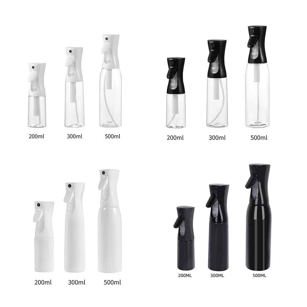 Continuous Mist Hairdressing Spray Bottle 200/300/500ml Refillable Bottle  Plant Watering