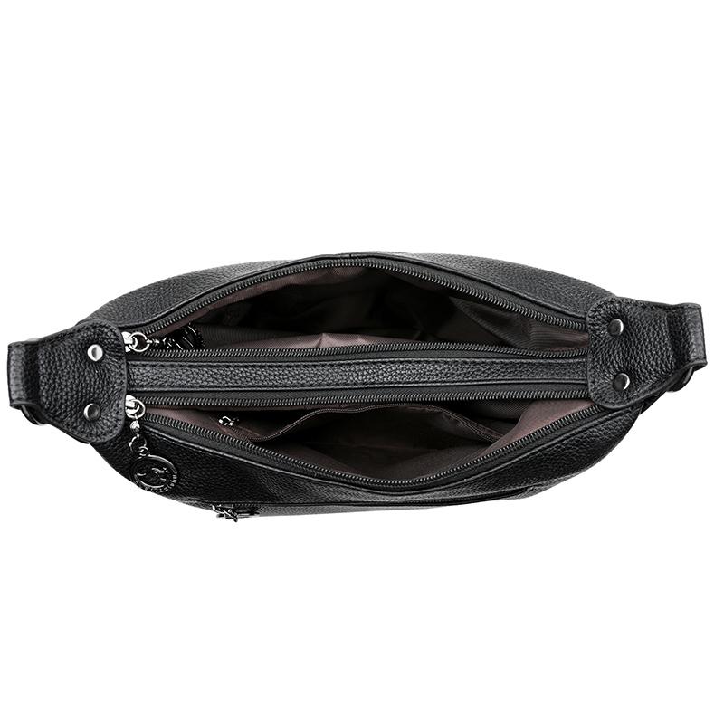 Women's Tassel Messenger Bag Soft Leather Mother Bag Shoulder Bag