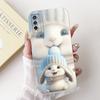 For vivo V2027 V2028 V2029 Case Vivo Y11s Y12s Y20 Y20s Y20i Y20a Back Cover Cartoon Animal Rabbit Cat Phone Shell Soft Silicone
