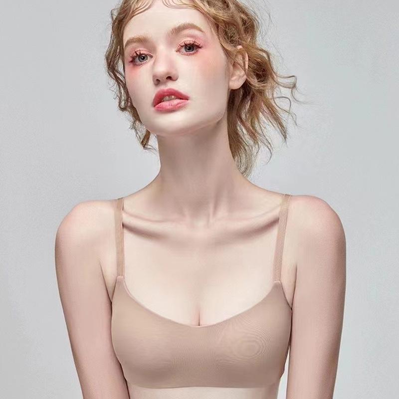 Seamless Tube Top Bra for Small Chests - Uplifting, Anti-Sagging, No Wire, Comfortable, Breathable