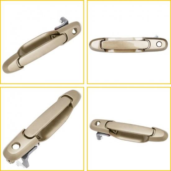 Door Handle for 1998-03 Toyota Sienna Beige Outside Front Left Side Driver LH