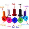 5pcs M3 M3.5 M4 M5 M6 Aluminum Allen Screws Colourful Flat Hex Socket Countersunk Head Screws Bolts Anodized 10 Colors