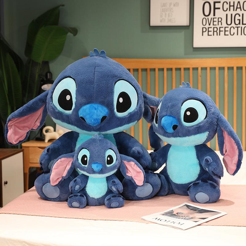 Süßes Stitch Plüschtier Weich Lilo Stitch Lila Engel Kuscheltier Anime Puppe Cartoon Figur Außerirdische Plüschtiere